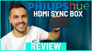 Philips Hue Play HDMI Sync Box Review  Setup and Demo [upl. by Weathers]