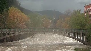 Inondations en Ardèche le niveau de la Volane inquiète [upl. by Riana774]