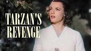 Tarzans Revenge  Old Movie Colorized [upl. by Naget]