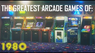 The 20 Greatest Arcade Games Of 1980 [upl. by Albur]