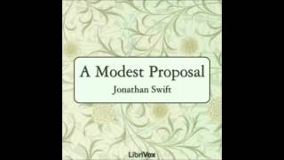 A Modest Proposal by Jonathan Swift Free Audiobook in English Language [upl. by Tedra2]