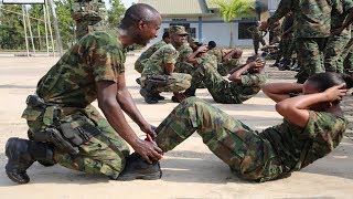 Rwanda Igisirikare cy U Rwanda RDF kirigukurikiranwa mu Myitoza ya PTF [upl. by Ttirb867]