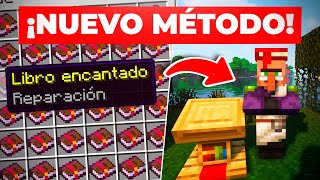 Cómo CONSEGUIR REPARACIÓN en Minecraft 121 📚✨ Libro de Encantamiento Mending para Java [upl. by Nan]