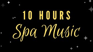 10 Hours Relaxing Sleep and Spa Music with Black Screen [upl. by Namsu538]