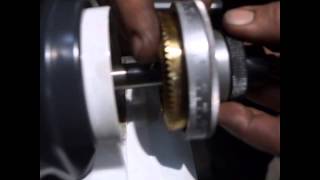 Bridgeport Milling machine Power feed fitting [upl. by Vasileior]