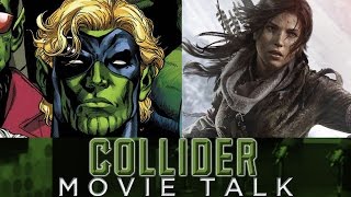 Collider Movie Talk  The Skrulls Could Appear In MCU Tomb Raider Reboot Sets Release Date [upl. by Cirdek]