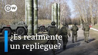 Escepticismo ante la desescalada militar de Rusia [upl. by Mikey]