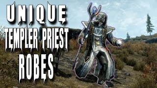 The Elder Scrolls V Skyrim  Rare amp Unique Templar Priest Robes Location [upl. by Enaols]