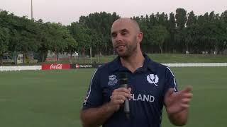 Kyle Coetzer Speaks About Representing Scotland [upl. by Kermie]