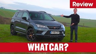 2020 Cupra Ateca SUV review – a Golf R in SUV styling  What Car [upl. by Esylla319]