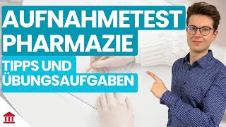 Pharmazie Aufnahmetest Österreich  Wir üben Testfragen  Einfach erklärt von Plakos [upl. by Arriat492]