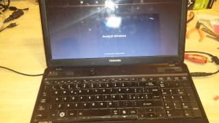 ripristino e formattazione Toshiba Satellite Pro C660 formattare Hard reset [upl. by Gold983]