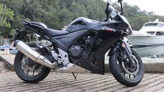 Honda CBR500R Review  One Year of Ownership [upl. by Adnofal839]