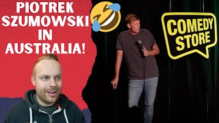 Rob Reacts to Piotrek Szumowski Stand up Australia [upl. by Tertius]