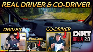 A Real CoDriver Reads Me Pacenotes In DiRT Rally 20 [upl. by Maximo277]