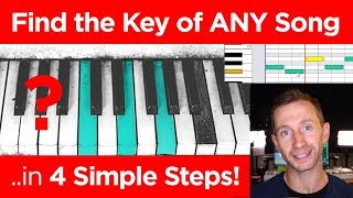 How to Find the Key of ANY Song – 4 Steps [upl. by Creath]