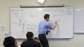 Leibnizs Derivative Notation 3 of 3 Introducing the chain rule [upl. by Eam]