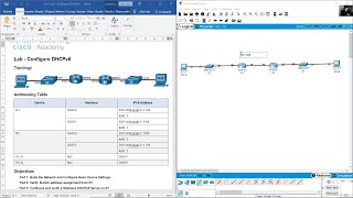 851 Lab  Configure DHCPv6 Packet Tracer [upl. by Esinrahs223]