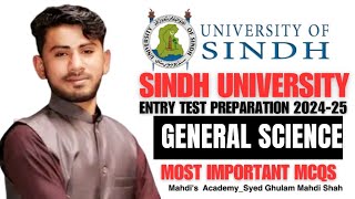 General Science 🧠  Sindh University Entry Test Preparation 🌟  Vitamins Discoveries amp SI Units 📚✨ [upl. by Olyhs429]