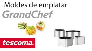 Prensador de patatas y moldes para emplatar GRANDCHEF [upl. by Nedrud39]