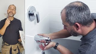 How to Install a Bathroom Finishing Trim Kit [upl. by Telfer328]