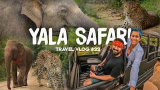 Yala Safari  Sri Lanka  Travel With Wife  Travel Vlog 22 [upl. by Retlaw]