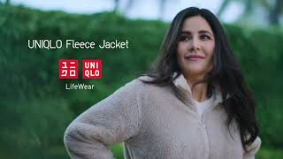 UNIQLO Fleece Jacket Collection featuring Katrina Kaif [upl. by Retla]