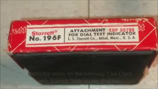 Starrett No 196f Hole Attachment Universal Back Plunger [upl. by Uno111]