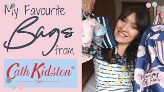 CATH KIDSTON BAG REVIEW  COMPARE CATH KIDSTON BAGS  NAPPY BAG  BACKPACK  FOLDAWAY TOTE [upl. by Standley]