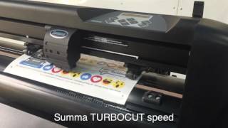 SummaCut D60 TurboCut Roll Plotter [upl. by Idnor]