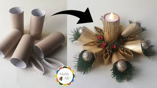 Niesamowite rękodzieło⭐️DIY na Boże Narodzenie🎄 🌲 ŚWIĄTECZNA DEKORACJA Z RECYKLINGU DIY🎄 Dekoracja [upl. by Sirdi541]