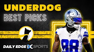 NFL THURSDAY NIGHT FOOTBALL WEEK 4  UNDERDOG PICKEM WEEK 4  9262024  nfl [upl. by Anelim428]