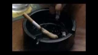 British Heart Foundation  Fatty Cigarette TV advert 2004 [upl. by Alesiram]