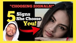 5 Signs She Choose You Choosing Signalsshorts [upl. by Marcelle452]