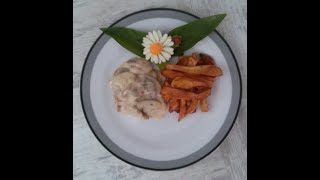 BLANQUETTE DE POULET AUX CHAMPIGNONS marcelinescrapcrea [upl. by Madea]