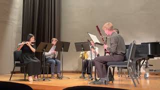 Carl Nielsen  Wind Quintet Op 43 I Allegro [upl. by Nodnyl983]