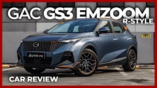 2023 GAC GS3 EMZOOM RStyle  Car Review  The Geely Coolray killer [upl. by Ollehcram]