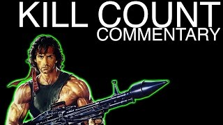 FILM COUNTS  Sylvester Stallone Kill Count Commentary [upl. by Shaylynn]