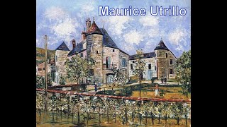 Maurice Utrillo 18831955 Posimpresionismo puntoalarte [upl. by Eniotna]