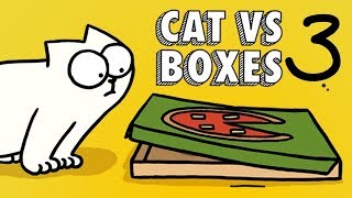 Boxes Boxes Boxes  Simons Cat  GUIDE TO [upl. by Nyrrek291]