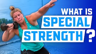 Special Strength For Shot Put and Discus  Why EVERY THROWER Needs It [upl. by Nilla]