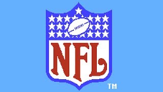 NFL Football  NES Gameplay [upl. by Tingley]