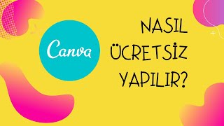 Canva Nasıl Kullanılır  Eğitimciler için Nasıl Ücretsiz Yapılır  İnstagram post programı [upl. by Ycnay]