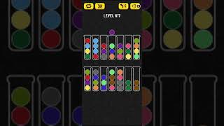 Ball Sort Puzzle  level 617 [upl. by Erual]