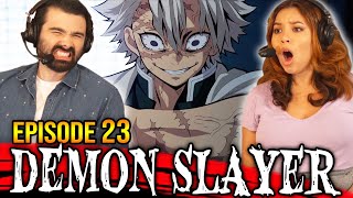 DEMON SLAYER EPISODE 23 REACTION Hashira Meeting 1x23 REACTION [upl. by Adnat]