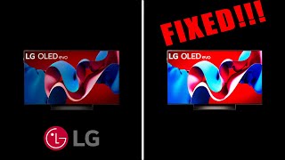 LG C4 FIXED Maximum Brightness for PC with Gaming Features HDR Explanation [upl. by Ahsiekel]