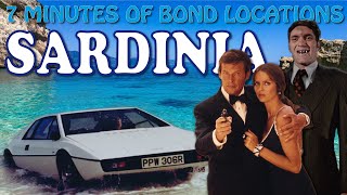 JAMES BOND IN SARDINIA  The Spy Who Loved Me  filming locations thennow [upl. by Adleme]