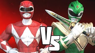 Green Ranger vs Red Ranger  Power Rangers Battle For the Grid VERSUS [upl. by Haze963]