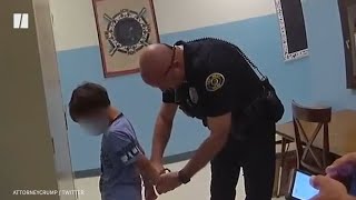 Florida Police Arrest 8YearOld At School [upl. by Nosnaj]