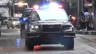 NEW Portland Police Bureau Units Respond Code 3 [upl. by Rebmak]